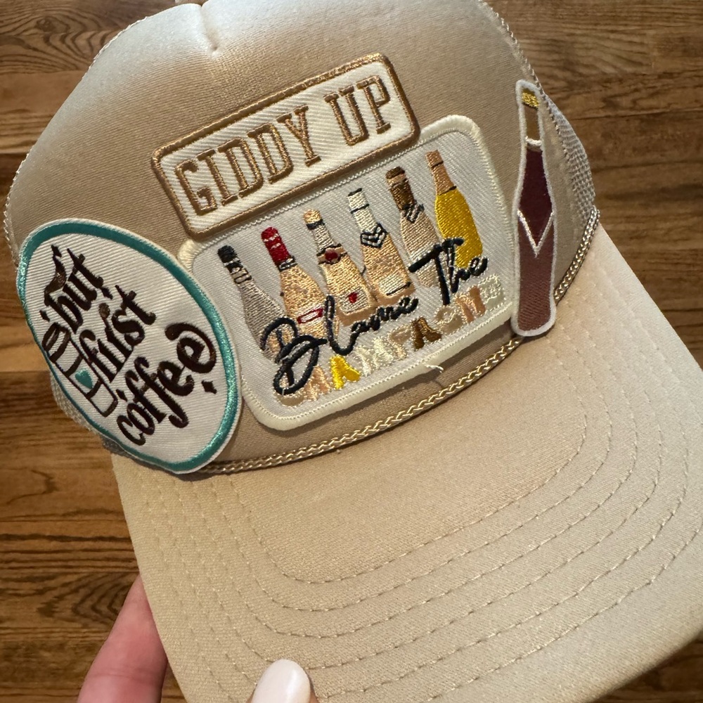 OTTO Beige Mesh Cap